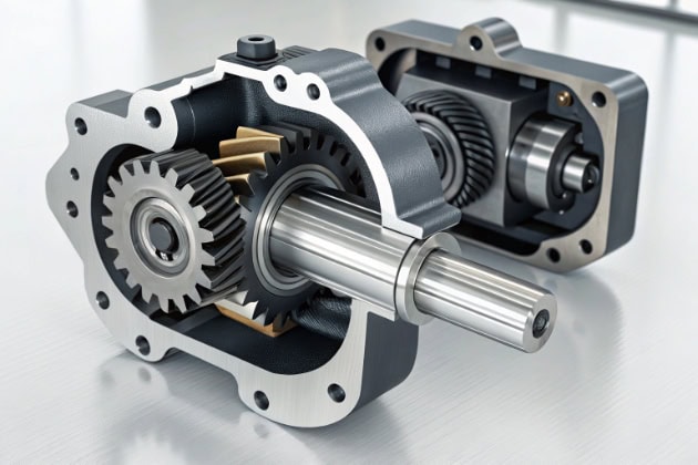 hydraulic gear pump components