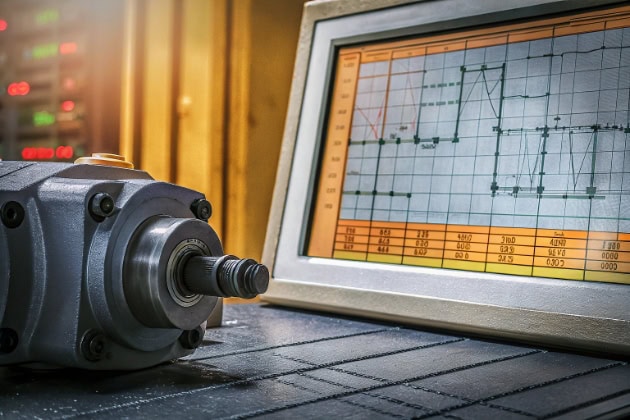 hydraulic gear pump performance test