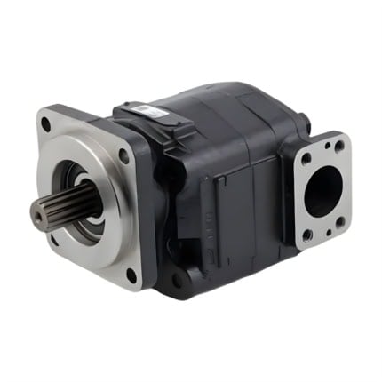Parker PGP365 PGM350 Replacement Gear Pump - Side View