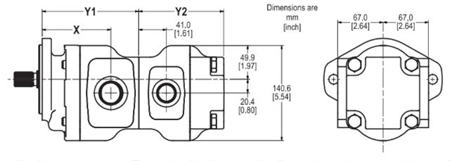 PGP620 PGM620 Dimension